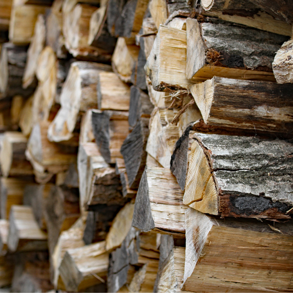 松木林業　樫の木の薪 15kg